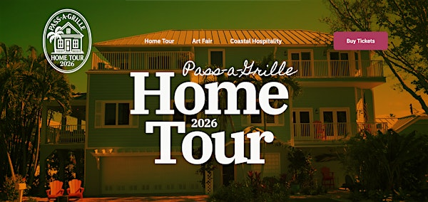 Pass-a-Grille Home Tour 2026 | Pass-a-Grille Woman's Club and Surrounding Neighborhood Home Tour