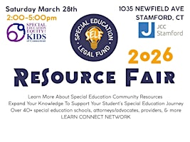 Special Education Legal Fund SEEK  Resource Fair 2026 | Stamford JCC