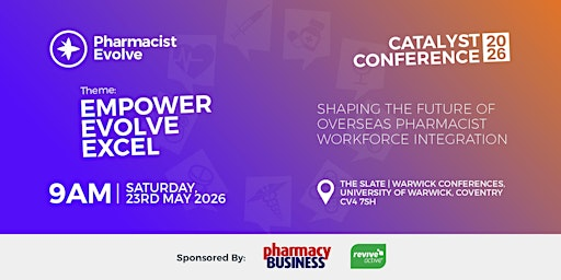 PHARMACIST EVOLVE - THE CATALYST CONFERENCE 2026 | The Slate