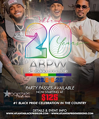 Atlanta Black Pride -Labor Day Rock 26 Tickets & Party Passes | The Starling Atlanta Midtown, Curio Collection by Hilton