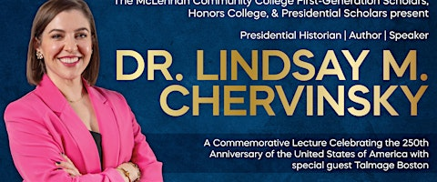 Ken Starr Lecture Series: Dr. Lindsay M. Chervinsky | CSC Conference Center