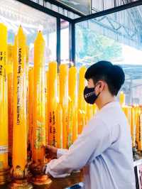 เที่ยวอยุธยา ไหว้ขอพร ถวายผ้าห่มหลวงพ่อโตองค์ใหญ่