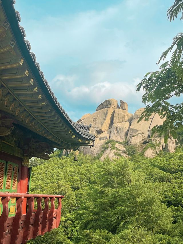 금강산 최남단의 사찰 고성 화암사 🪨(feat.수바위뷰)