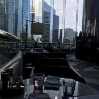 The Lounge at JW Marriott HK - afternoon tea