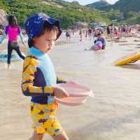 夏天去玩水啦！石澳沙灘🏖️