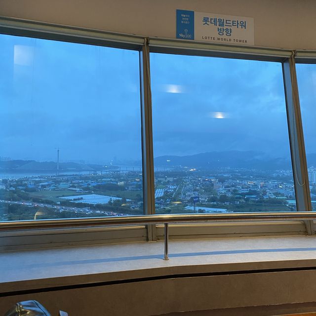 서울 근교 맛집 구리타워 스카이100 레스토랑 전망대