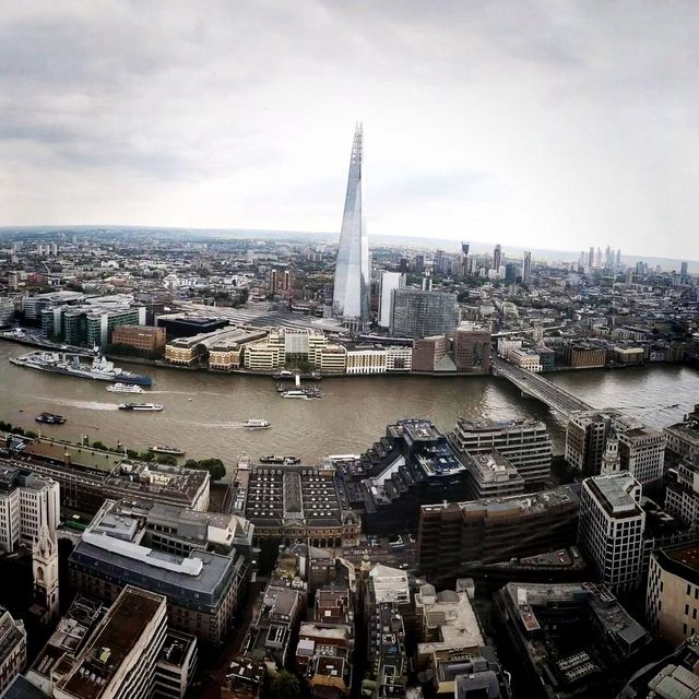 The View From The Top Of Sky Garden