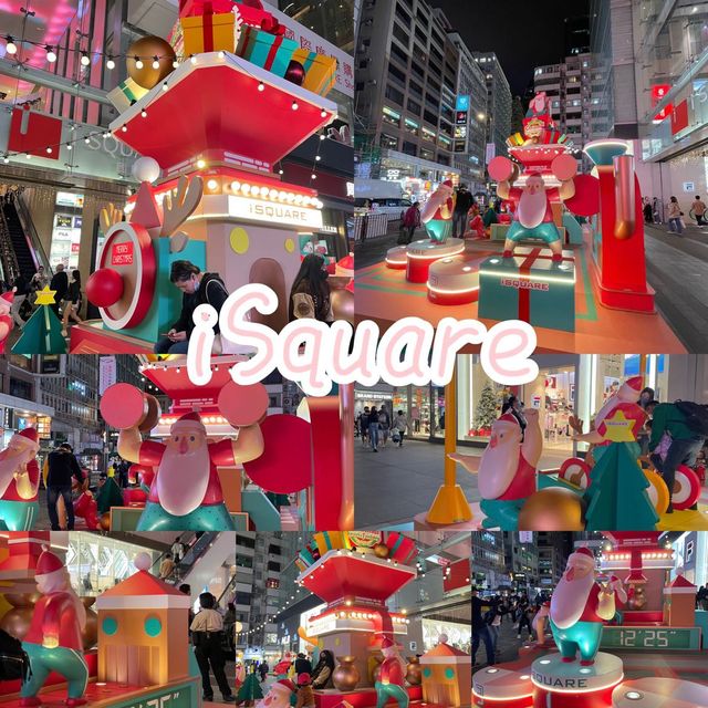 iSquare😽聖誕老人🎅🏻潮住同你影相📸️過聖誕🎄超搞笑造型