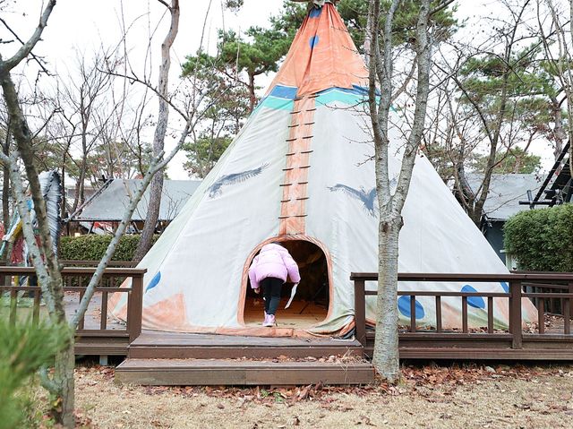 용인 카라반베이 아이들과 즐거운 시간