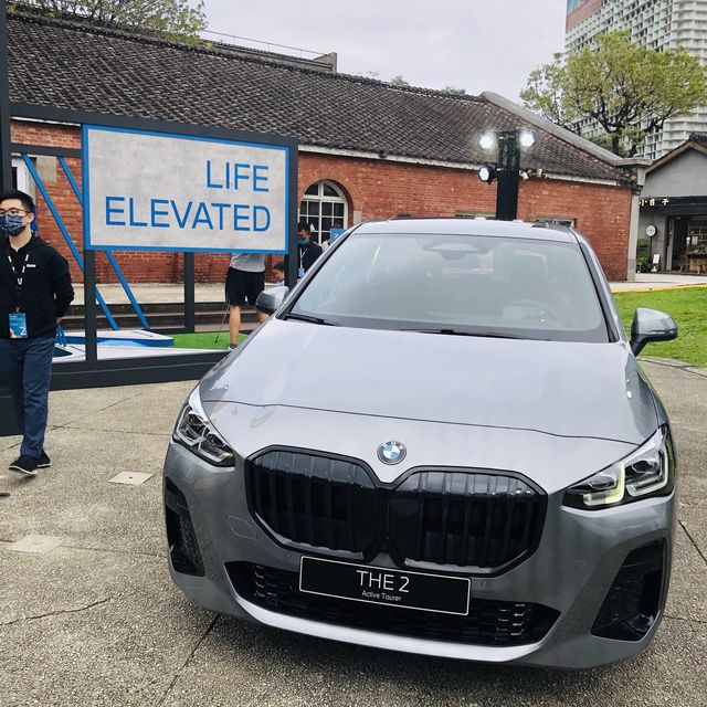 全新世代BMW 2系列Active Tourer！帥氣登場 😎 華山1914文化創意產業園區