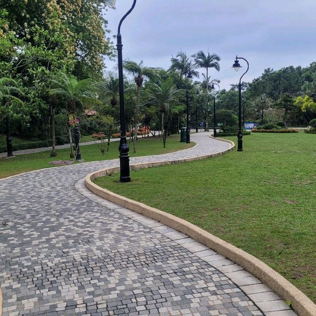 充滿殖民地色彩的大眾公園