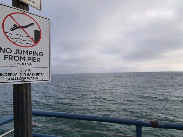 Santa Monica Pier Fishing Platform
