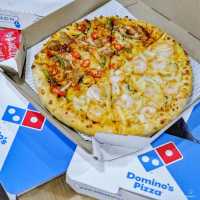 พิซซ่าไร้น้ำมัน อร่อยไม่เหมือนใคร “Domino’s Pizza”