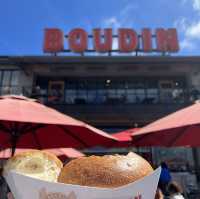 boudin cafe sourdough bread with soup 