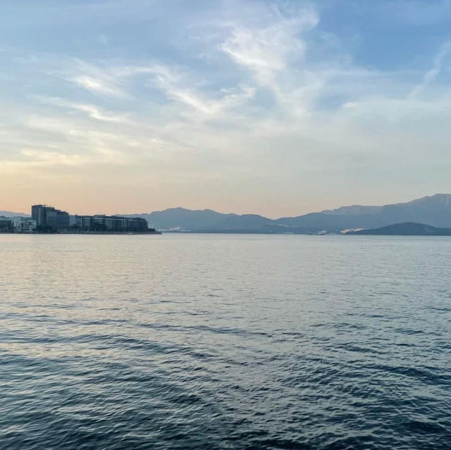 馬鞍山海濱長廊 香港日落唔會令你失望😍