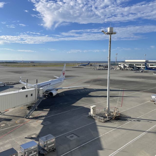 見るだけでも楽しい那覇空港