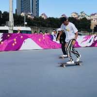 滑板遊戲好地方🛹 Meiti Hockey Rink 美堤極限公園