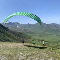 3880 ft. Above Sea Level. Parasailing anyone 