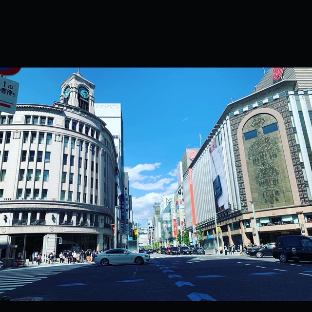 初めての、東京銀座SIX❗️オシャレな街