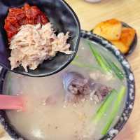 出色韓式餃子🥟、血腸湯🥣