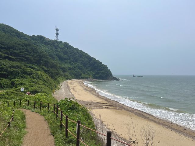 태안 트레킹, 꽃지해수욕장까지