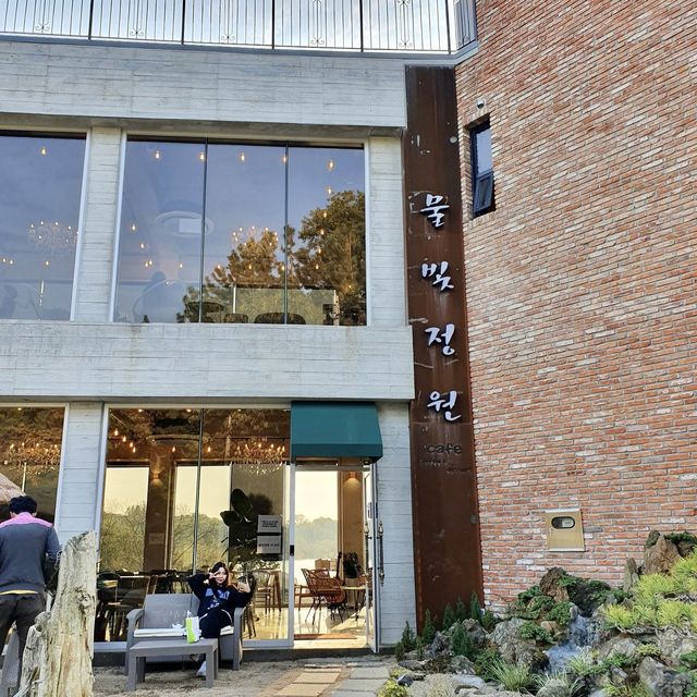 전주 송천동 에코시티 근처 노을 뷰 카페 “물빛정원”