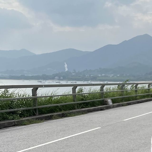 沙田凱悅酒店踩埋單車的staycation