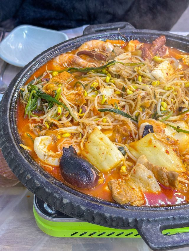 여수 이순신광장 맛집, 도시어부 돌문어삼합