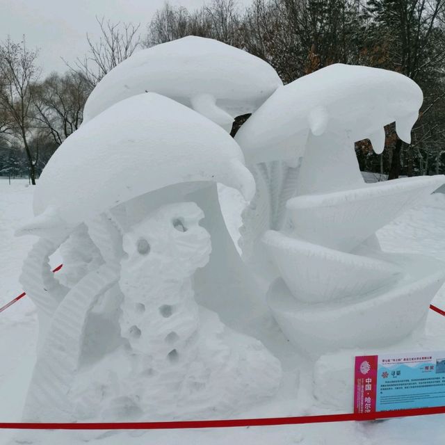 Beautiful Snow Sculptures