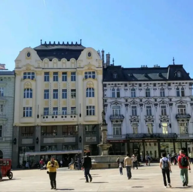 Bratislava main square 