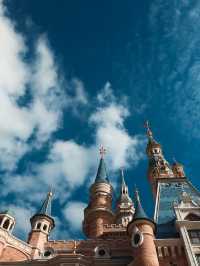 Disney Castle Under Sunny Skies☀️
