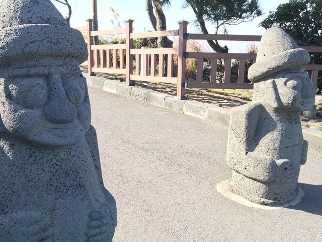 Another reason to travel to South Korea: check in at the Dragon Head Rock, a 2 million-year-old landmark on Jeju Island.