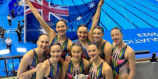 Artistic Swimming Australia National Team Display | HBF Stadium