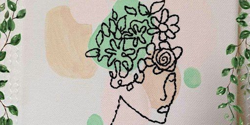 Wellness Workshop: Mindful Stitched Canvas at Winchester | BellaCrafts Winchester