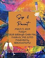 Sip And Paint - Nutrition 4 Ur Mind | 5828 Ballenger Creek Pike