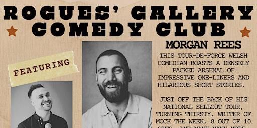 Rogues' Gallery Comedy Club feat Morgan Rees + Welsh Jesus + Carly O'Connor | Elysium Gallery & Bar