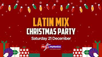 Saturday Night Latin Mix // Christmas Party // Intro Lesson @ 7pm | Rio Rhythmics Latin Dance Academy