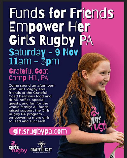 PA Girls Rugby Fundraiser | Grateful Goat Brewing & Provisions