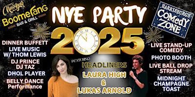 NYE Party with Lukas Arnold and Laura High - SPECIAL EVENT | The Harrisburg Comedy Zone