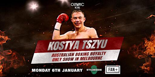 Kostya Tszyu LIVE at The Olympic Hotel Monday January 6! | Olympic Hotel
