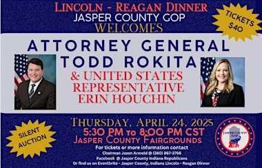 Jasper County, Indiana Lincoln - Reagan Dinner | Jasper County Fairgrounds