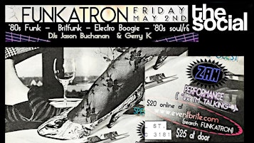 FUNKATRON pure 80s FUNK! | The Social Bar