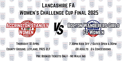 Lancashire FA Women's Challenge Cup Final 2025 | County Ground (Leyland)