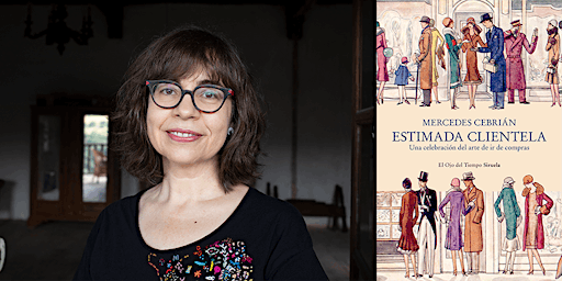 Mercedes Cebrián con Javier Pérez Andújar | Librería Finestres