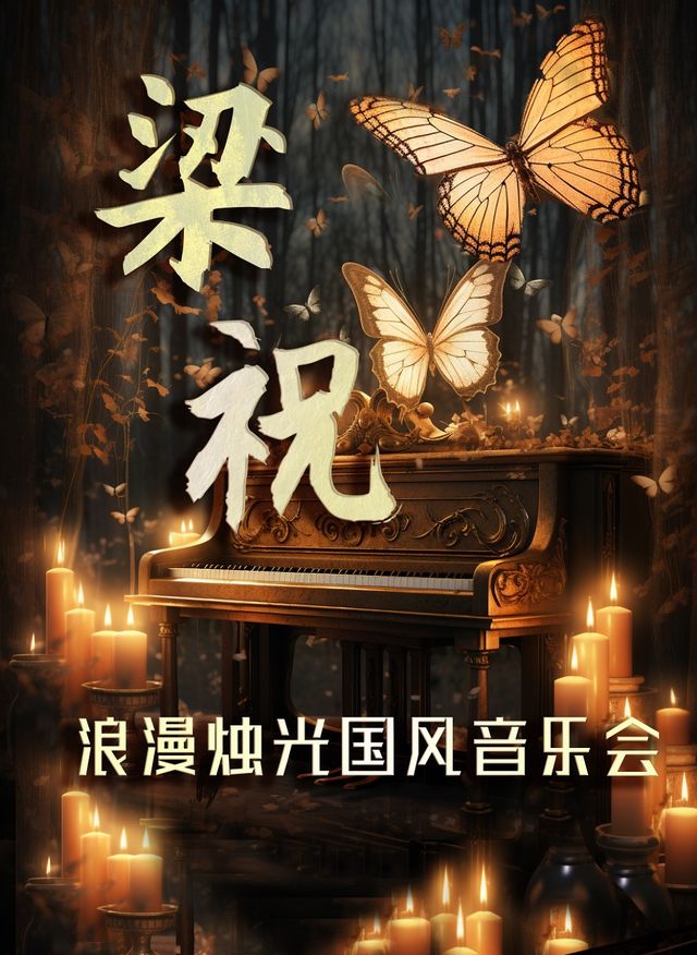 《梁祝》浪漫國風燭光音樂會｜音樂會 | 西安荷苗藝術空間