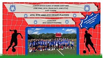 Junior Devils Clinic 2025 | Marshall Simonds Middle School