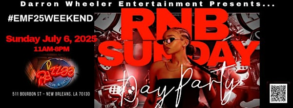R & B Sunday with Darron Wheeler Entertainment | Razzoo Bar & Patio