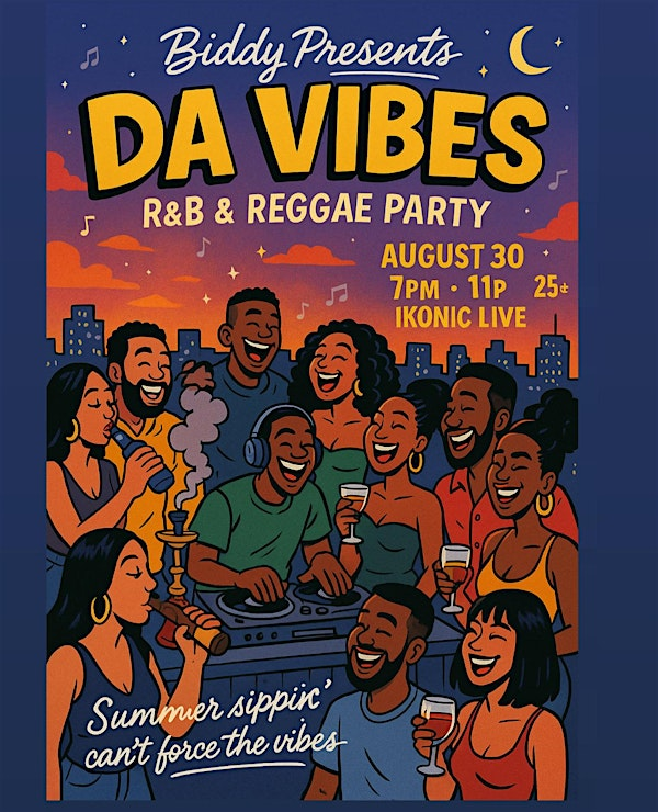 Biddy Presents : Reggae & RnB Party at Ikonic Live : Labor Day Weekend | 316 Guilford Ave