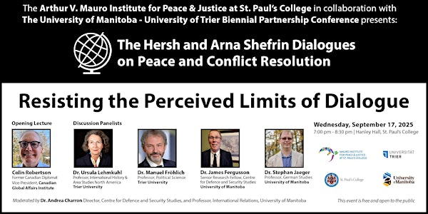 Shefrin Dialogues: Resisting the Perceived Limits of Dialogue | St. Paul's College