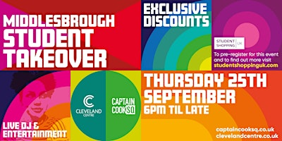 Middlesbrough Student Takeover | Cleveland Shopping Centre